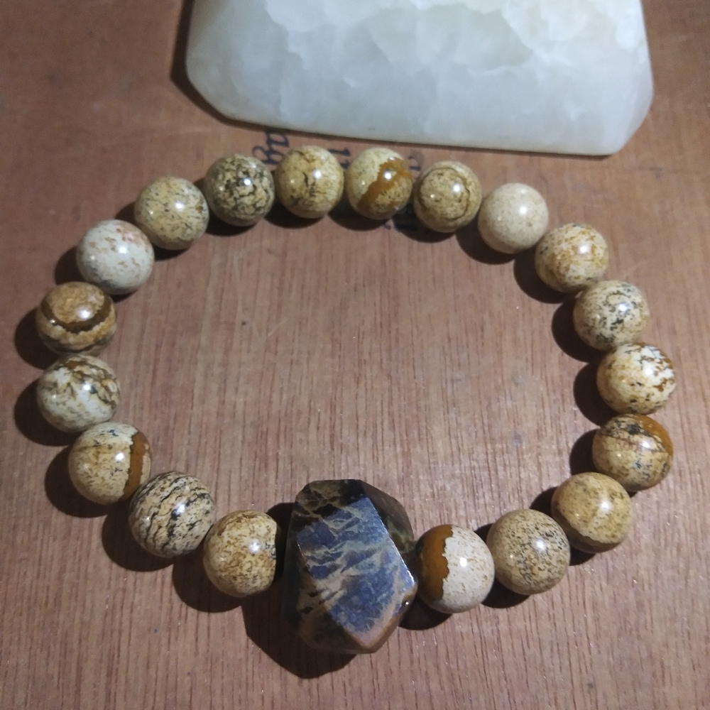 Gemstone Bead Bracelet